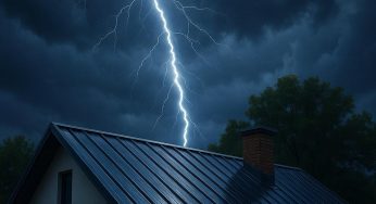 Are Metal Roofs Dangerous in a Lightning Storm?
